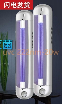 Lampa indukcyjna do sterylizacji UVC 20 W do oczyszczania powietrza Szczytowa długość splotu 222 nm